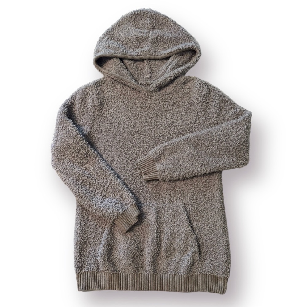 Grey Teddy hoodie. Medium